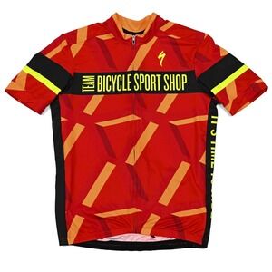 Specialized RBX Comp Jersey Full Zip Cycling Performance Size Medium EUC